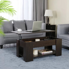 Lift Top Extendable Coffee Table with Storage Functional Extendable Coffee Table Solid Wood